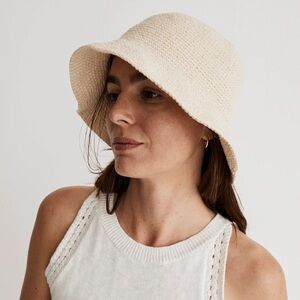 Madewell Crochet Bucket Hat